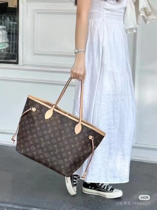Louis Vuitton Monogram Canvas Backpack Brown view 5