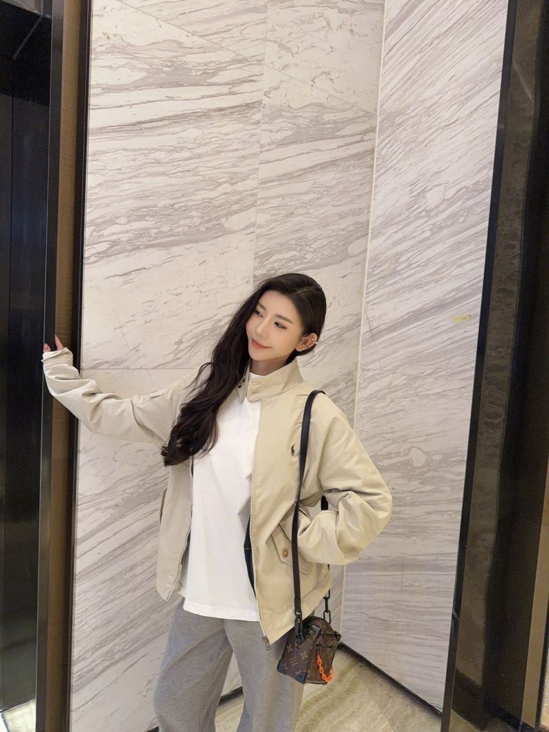 Polo Ralph Lauren Cream Windbreaker Jacket view
