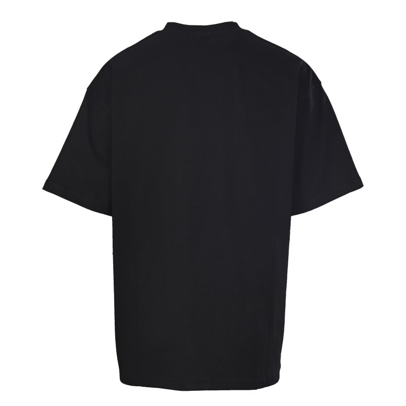 Black Graphic Print Short Sleeve T-Shirt view