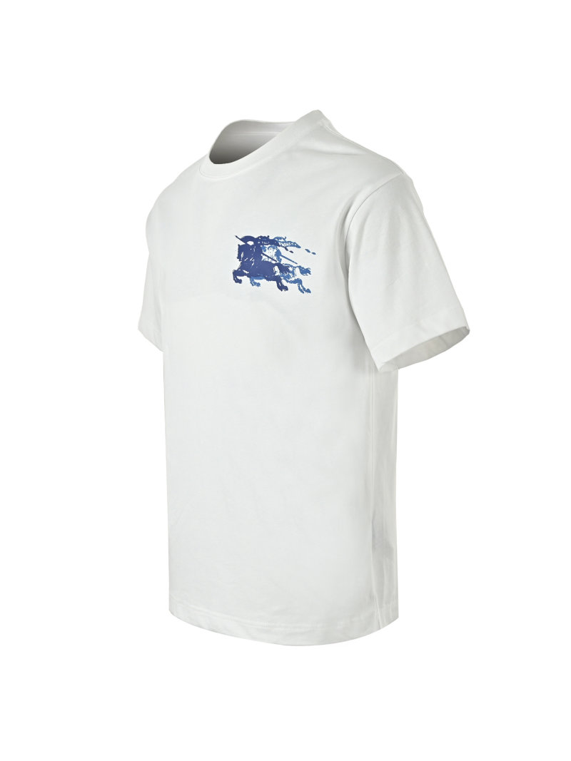Burberry Equestrian Knight White T-Shirt view