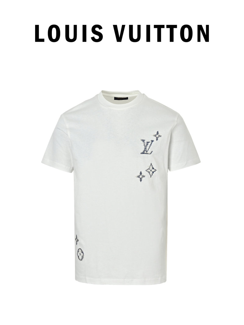 Cream Short Sleeve Graphic T-Shirt with Star Print view