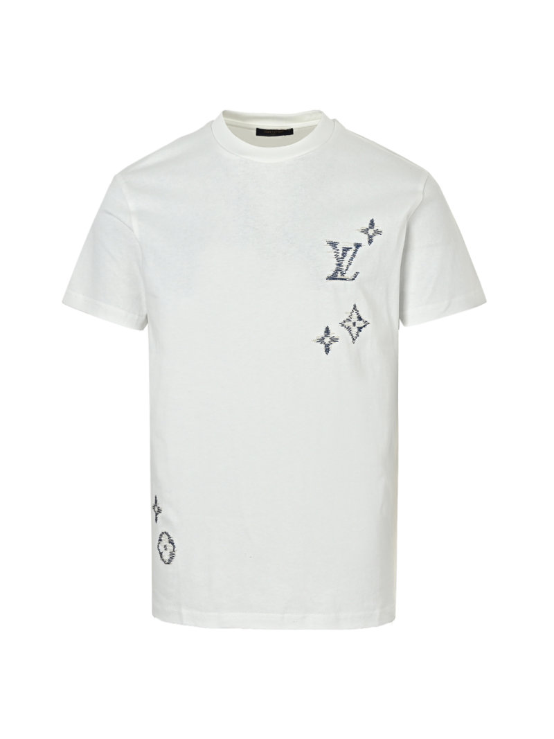 Cream Short Sleeve Graphic T-Shirt with Star Print view