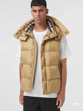 Puffy Down Jacket Cream/Beige view 4