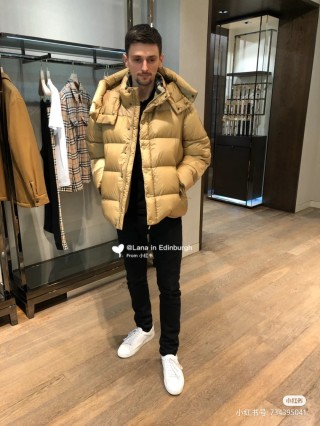 Puffy Down Jacket Cream/Beige view 7