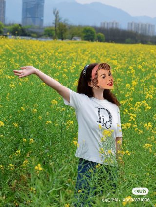 Dior CD Logo White Short-Sleeve T-Shirt view 2
