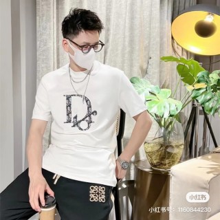 Dior CD Logo White Short-Sleeve T-Shirt view 6