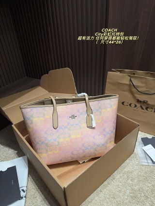 Coach City Rainbow Gradient Tote Bag view 2