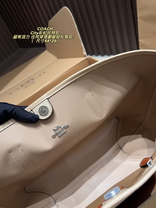 Coach City Rainbow Gradient Tote Bag view 8