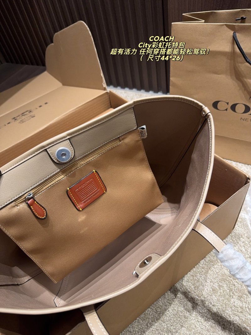 Coach City Rainbow Gradient Tote Bag view