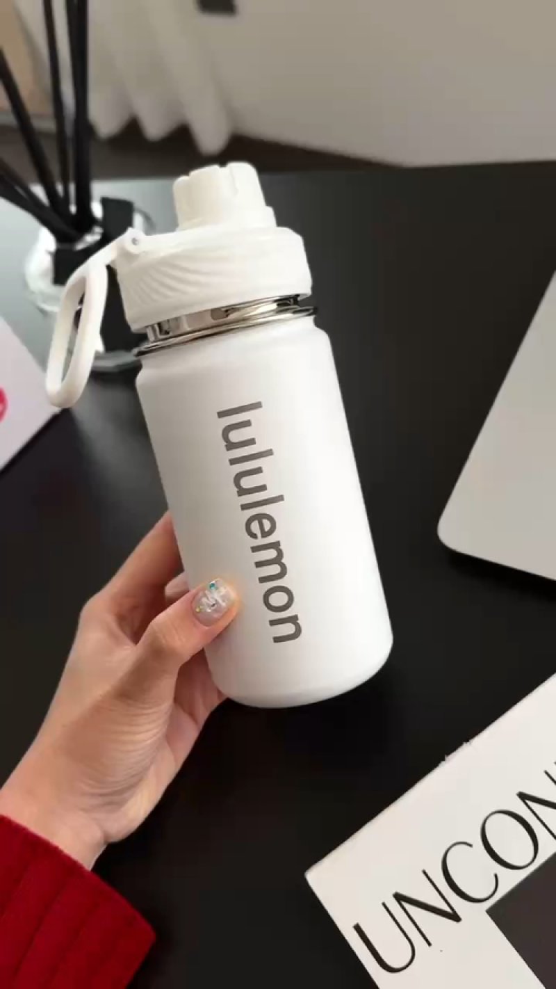 Lululemon Insulated Water Bottle 400ml White