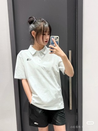 The North Face White Polo Shirt view 3