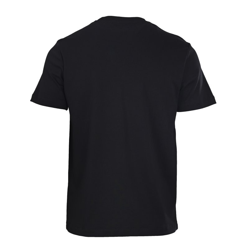 Prada Black Triangle Logo T-Shirt view