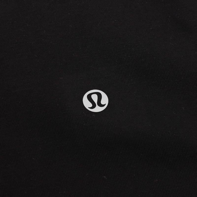 Lululemon Black Short Sleeve Polo Shirt view