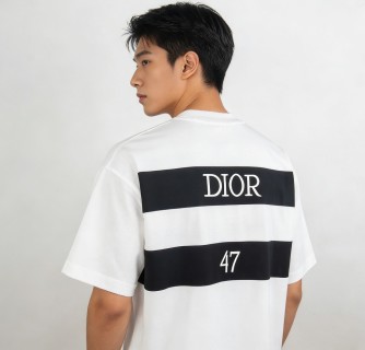 Dior 47 White Short Sleeve T-Shirt view 2