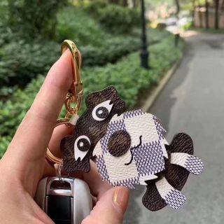 Louis Vuitton Schnauzer Dog Keychain Charm view 9