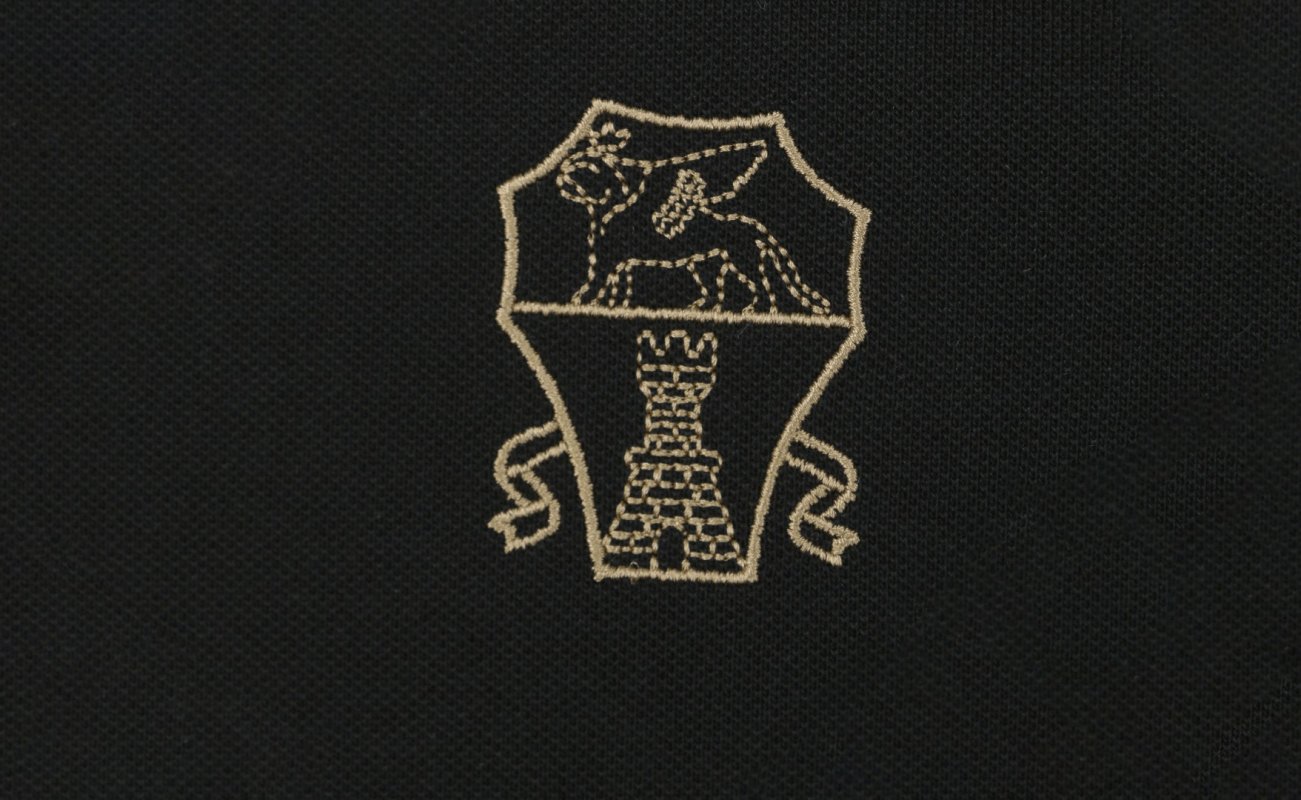 Burberry Black Short-Sleeve Polo Shirt view