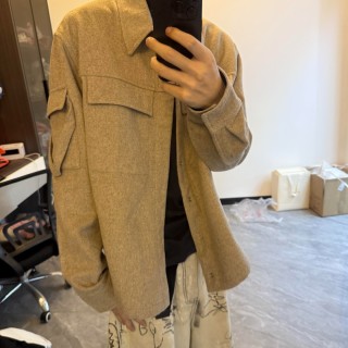 Stone Island Beige Cargo Overshirt Jacket view 2