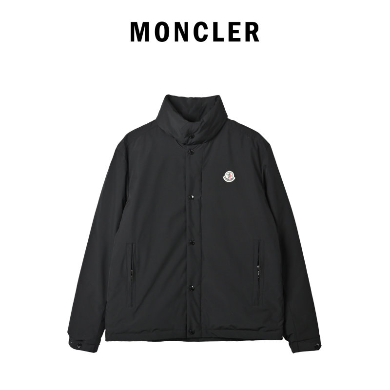Moncler Black Down Jacket view