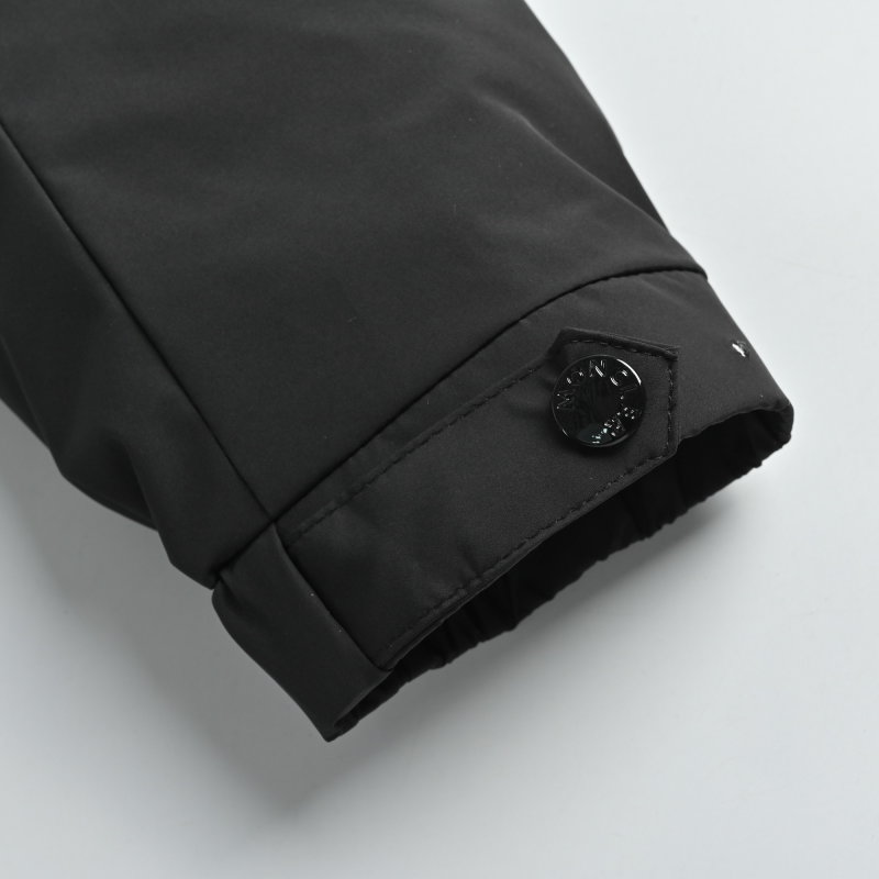 Moncler Black Down Jacket view
