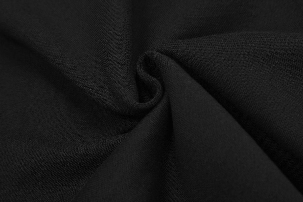 Black Premium Shorts with Red Accent Detail view