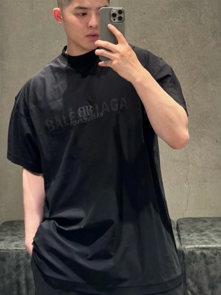 Balenciaga Black Logo T-Shirt