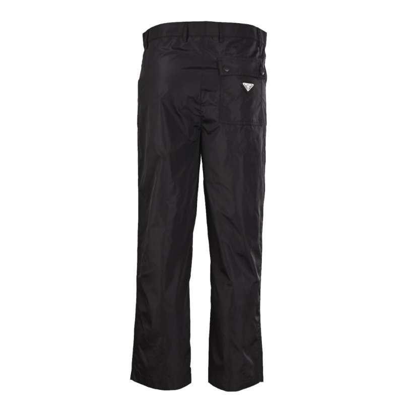 Prada Black Nylon Technical Pants view