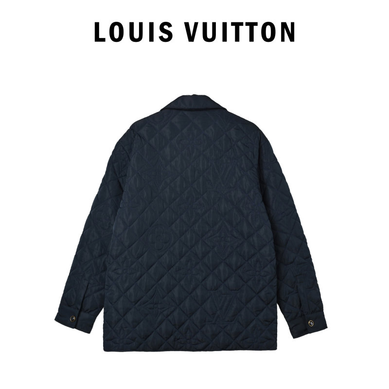 Black Quilted Lightweight Jacket view