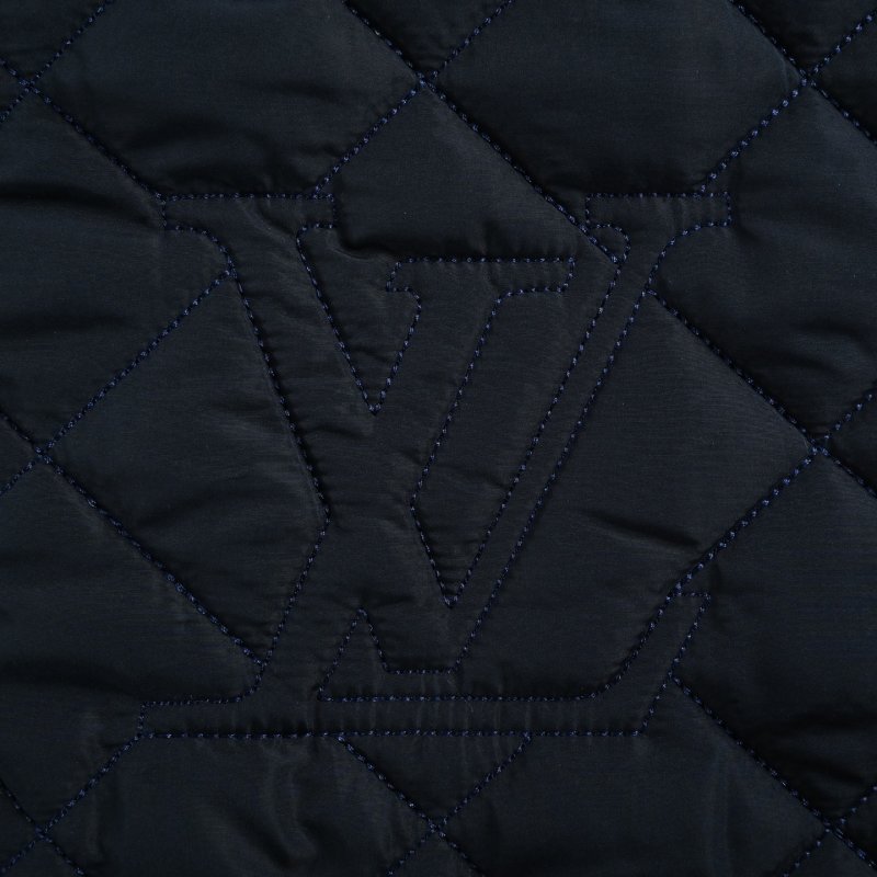 Black Quilted Lightweight Jacket view