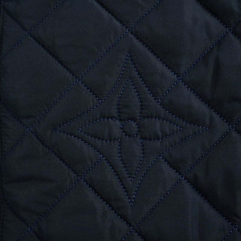 Black Quilted Lightweight Jacket view
