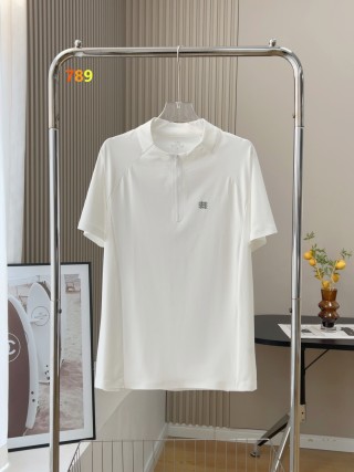 Men's Grey Quarter-Zip Performance Polo Shirt view 4