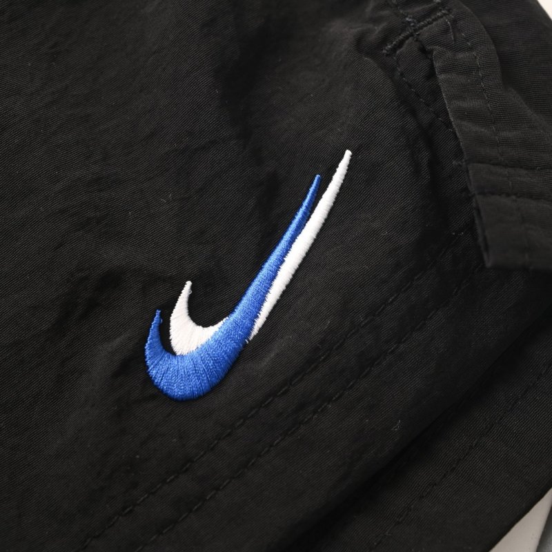 Nike Black Swoosh Shorts view