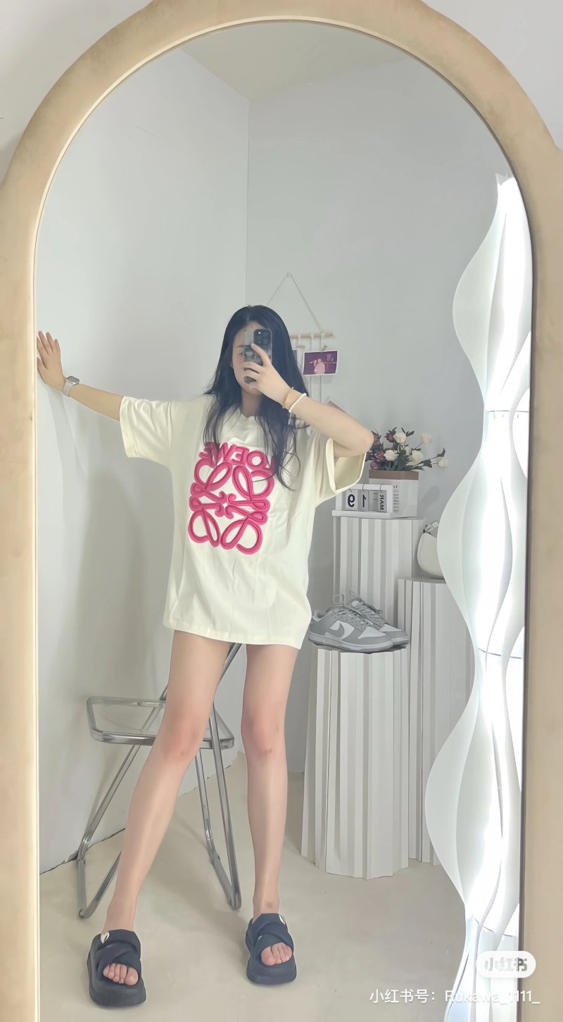 Cream Abstract Logo Oversized Short Sleeve T-Shirt