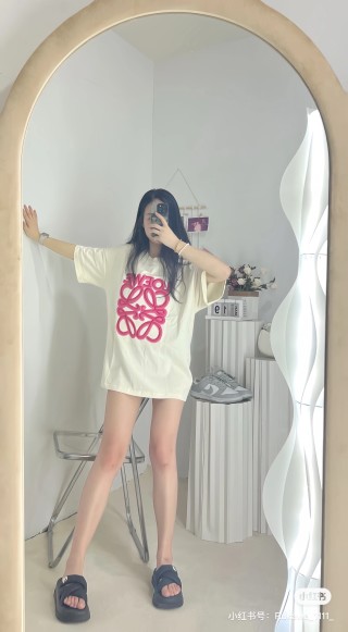 Cream Abstract Logo Oversized Short Sleeve T-Shirt