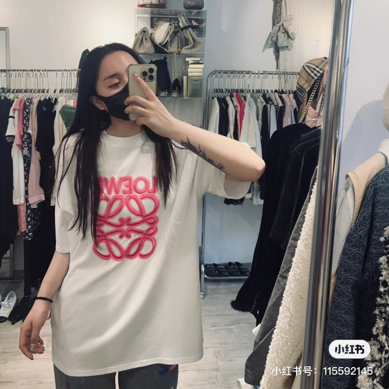 Loewe Black Logo T-Shirt view