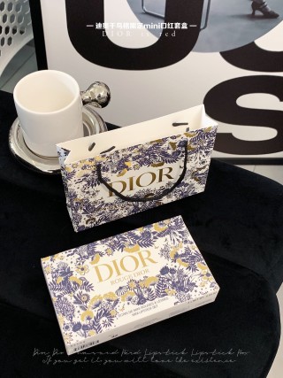Dior Rouge Mini Lipstick Set - Houndstooth Gift Box view 8