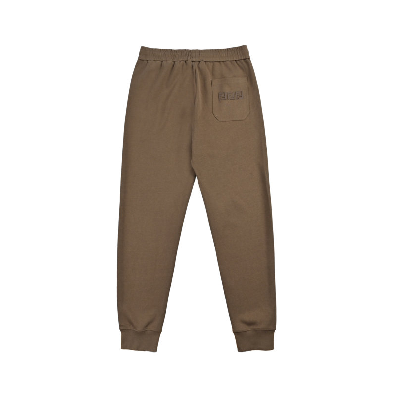 Fendi Brown Logo Sweatpants view