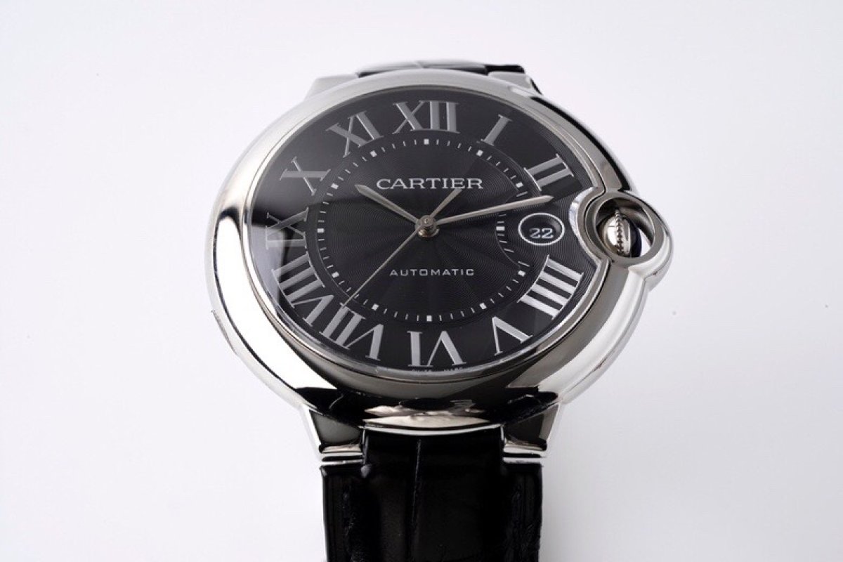 Cartier Ballon Bleu 42mm Automatic Black Dial Watch view