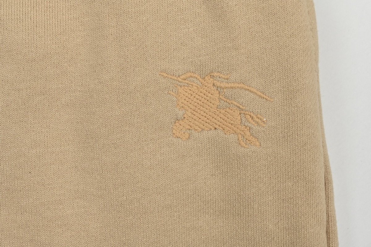 Essentials Beige Embroidered Logo Pants view