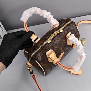 Louis Vuitton Speedy 20 Monogram Canvas Shoulder Bag view 6