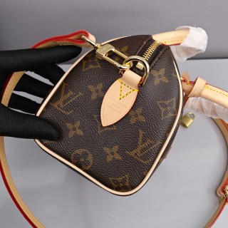 Louis Vuitton Speedy 20 Monogram Canvas Shoulder Bag view 7