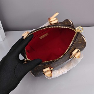 Louis Vuitton Speedy 20 Monogram Canvas Shoulder Bag view 9