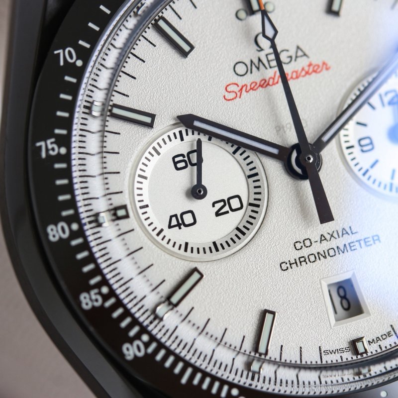 Omega Speedmaster Dark Side Moon Co-Axial Chronograph Watch view