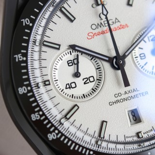 Omega Speedmaster Dark Side Moon Co-Axial Chronograph Watch view 4