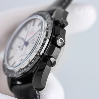 Omega Speedmaster Dark Side Moon Co-Axial Chronograph Watch view 5