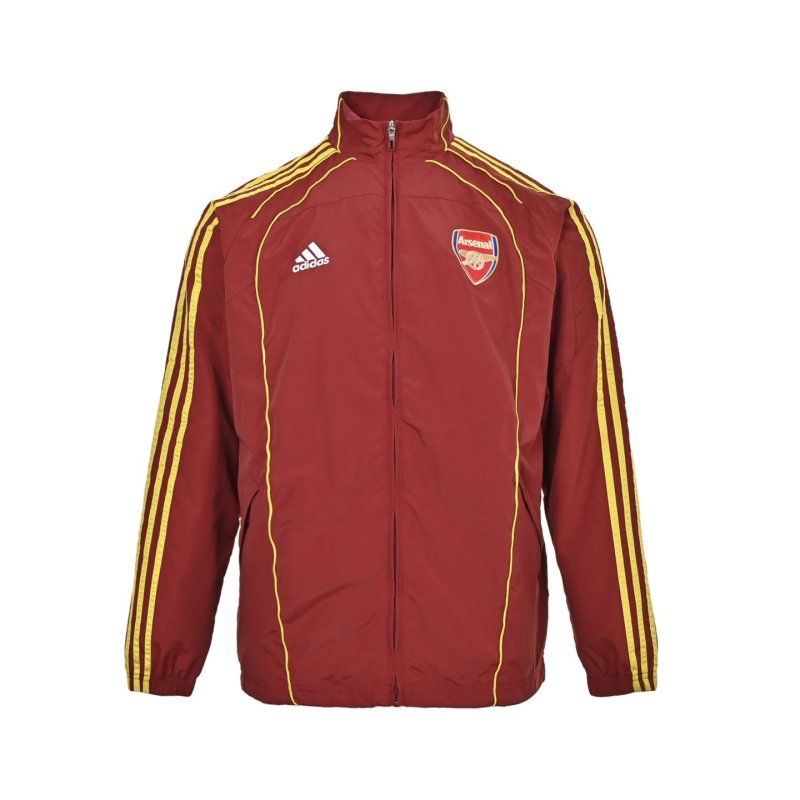 Adidas Arsenal Track Jacket Maroon Red view