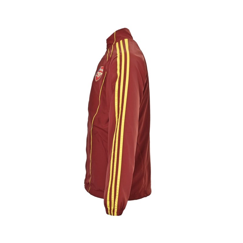 Adidas Arsenal Track Jacket Maroon Red view