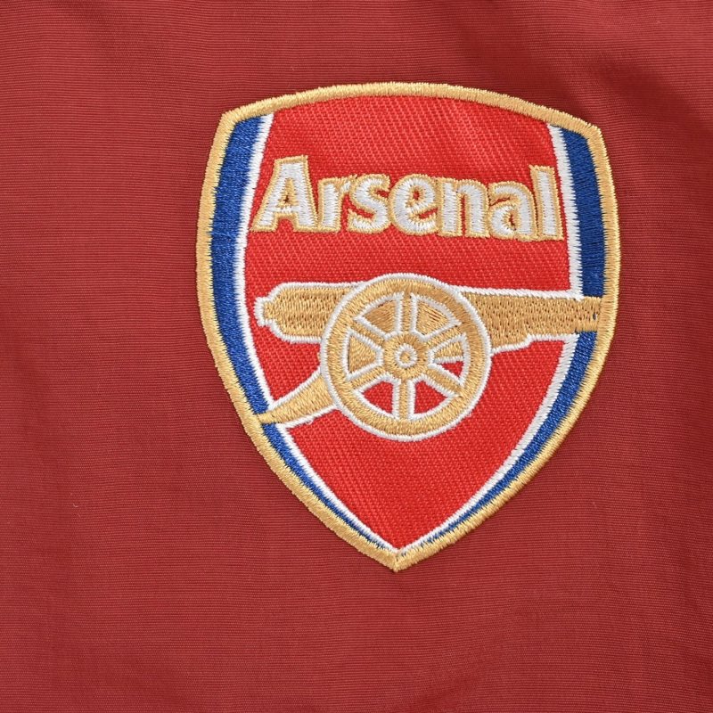 Adidas Arsenal Track Jacket Maroon Red view