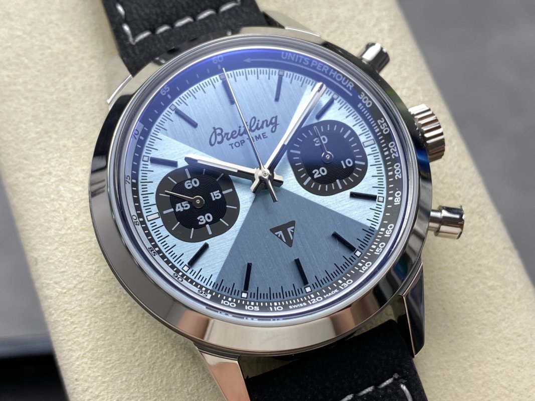Breitling Top Time B01 Chronograph Blue Dial 42mm view