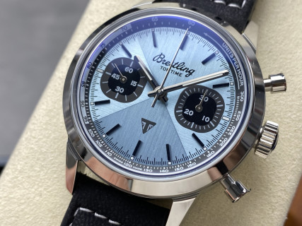 Breitling Top Time B01 Chronograph Blue Dial 42mm view 3