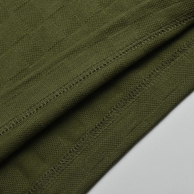 Olive Green Graphic Short Sleeve T-Shirt with Embroidered Logo view